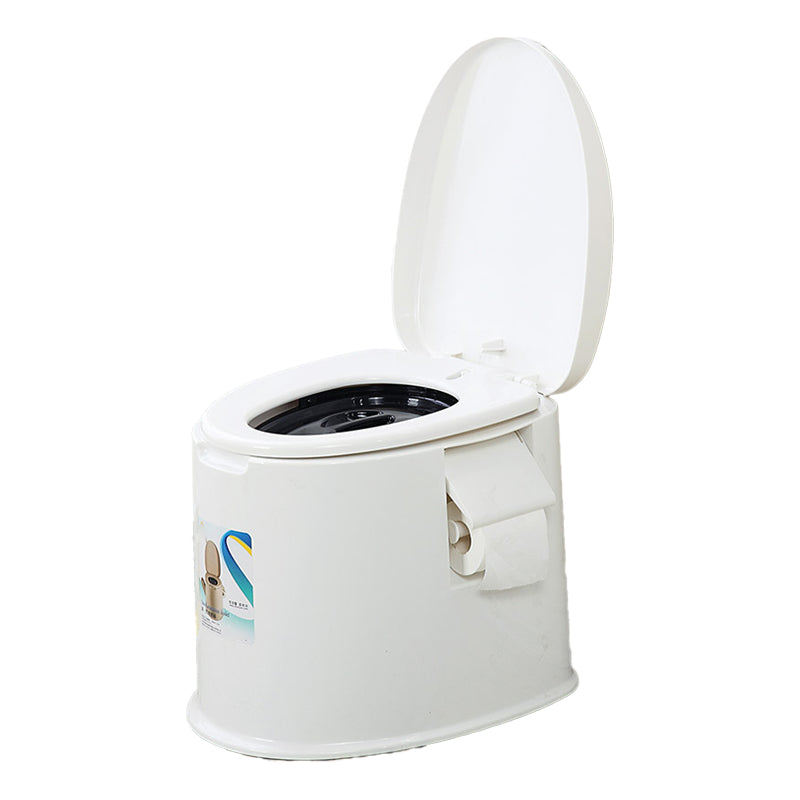 Contemporary Plastic Urine Toilet Floor Mounted Toilet Bowl with Seat for Washroom