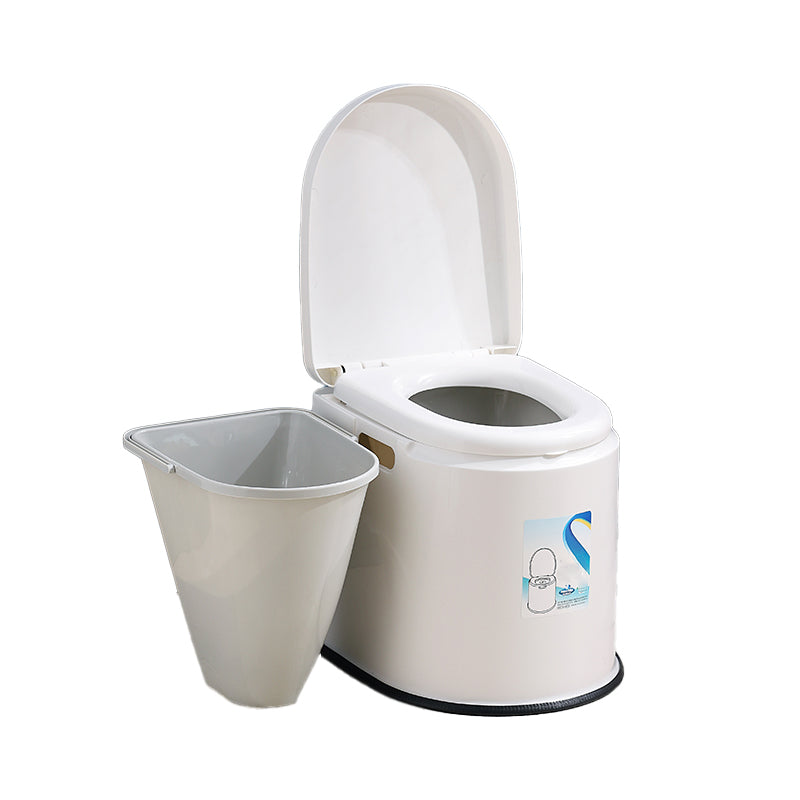 Contemporary Plastic Urine Toilet Floor Mounted Toilet Bowl with Seat for Washroom
