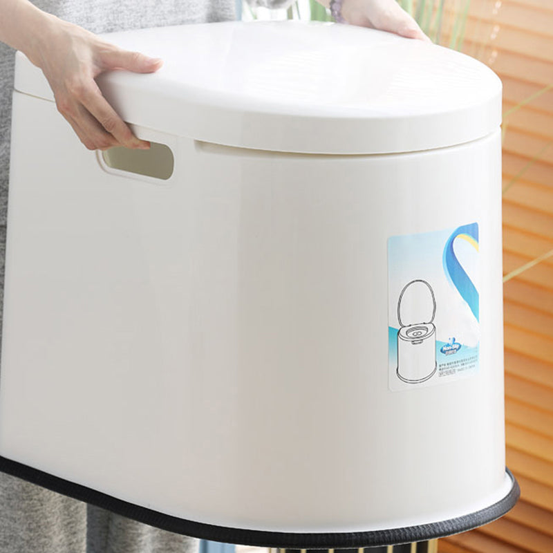 Contemporary Plastic Urine Toilet Floor Mounted Toilet Bowl with Seat for Washroom