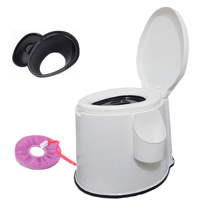 Contemporary Plastic Urine Toilet Floor Mounted Toilet Bowl with Seat for Washroom