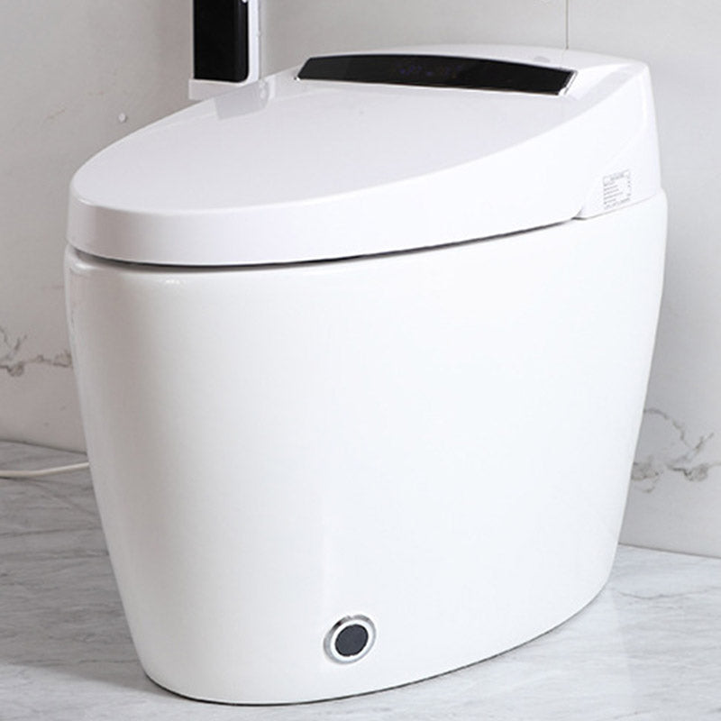 Contemporary One-Piece Toilet Bowl Floor Mounted White Urine Toilet for Washroom