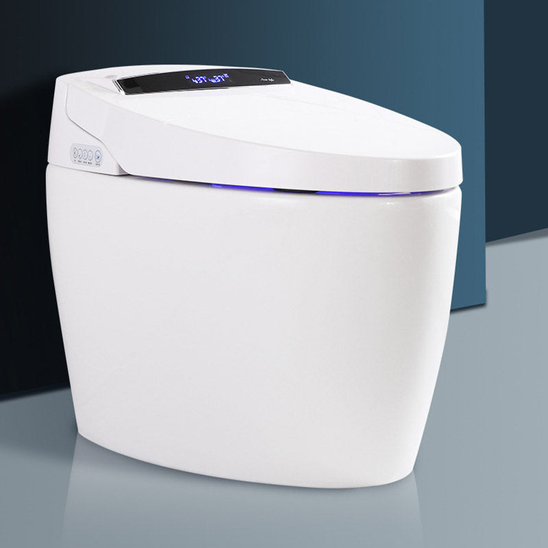 Contemporary One-Piece Toilet Bowl Floor Mounted White Urine Toilet for Washroom