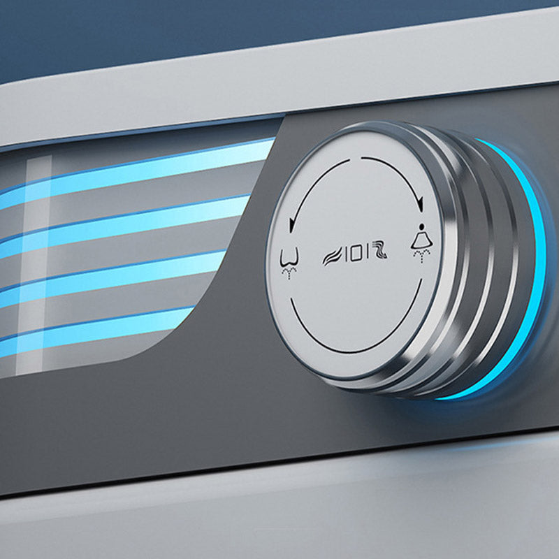 Modern One-Piece Toilet Bowl Floor Mounted Urine Toilet with Slow Close Seat for Washroom