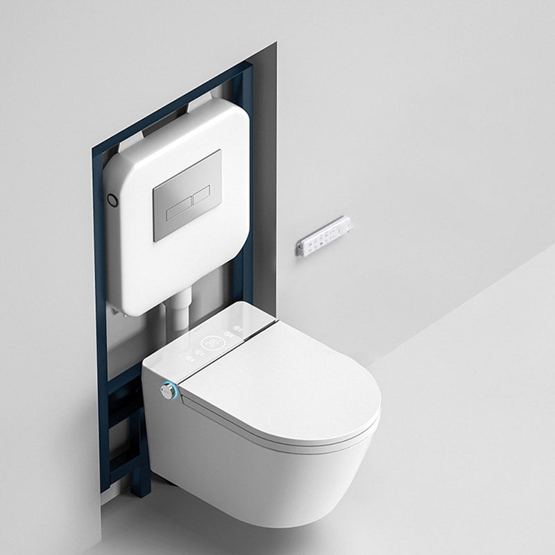 Modern 1-Piece Toilet In-Wall Urine Toilet with Slow Close Seat for Washroom