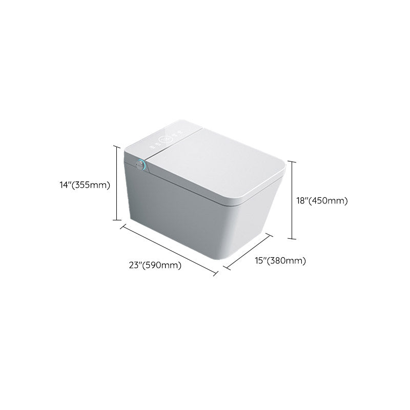 Modern One Piece Toilet Bowl In-Wall Urine Toilet for Bathroom