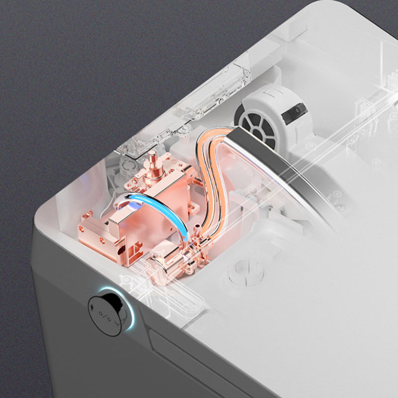 Modern One Piece Toilet Bowl Floor Mounted Urine Toilet with Seat for Bathroom