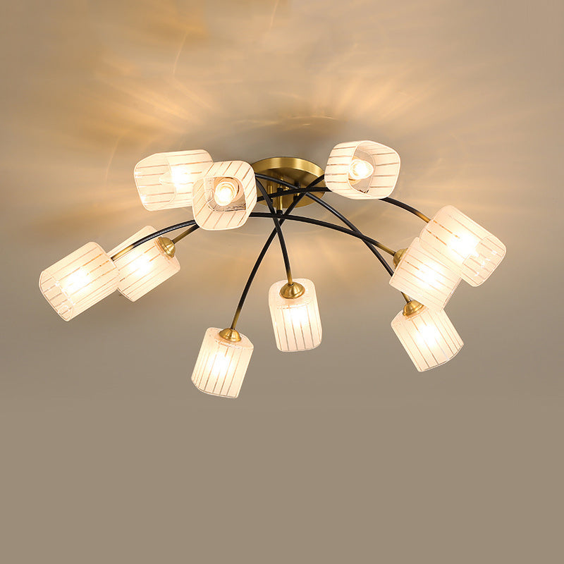 Metal Sputnik Shape Flush Mount Light Modern-Style Multi Lights Flush Ceiling Light
