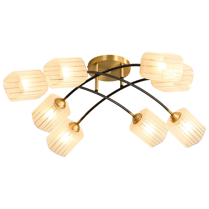 Metal Sputnik Shape Flush Mount Light Modern-Style Multi Lights Flush Ceiling Light