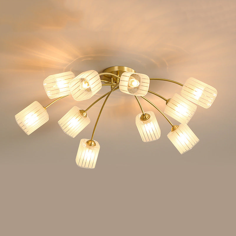 Metal Sputnik Shape Flush Mount Light Modern-Style Multi Lights Flush Ceiling Light