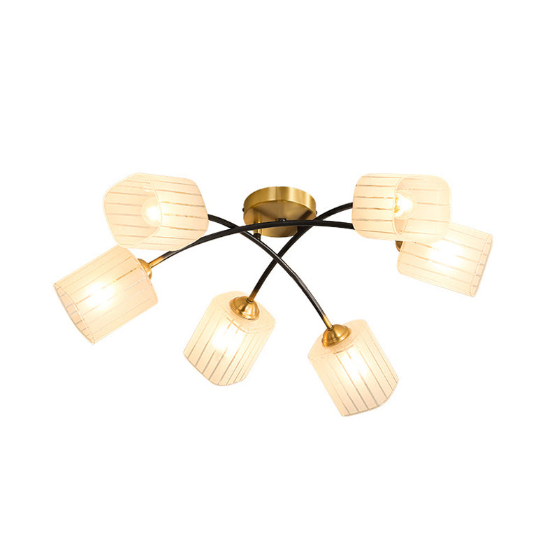 Metal Sputnik Shape Flush Mount Light Modern-Style Multi Lights Flush Ceiling Light