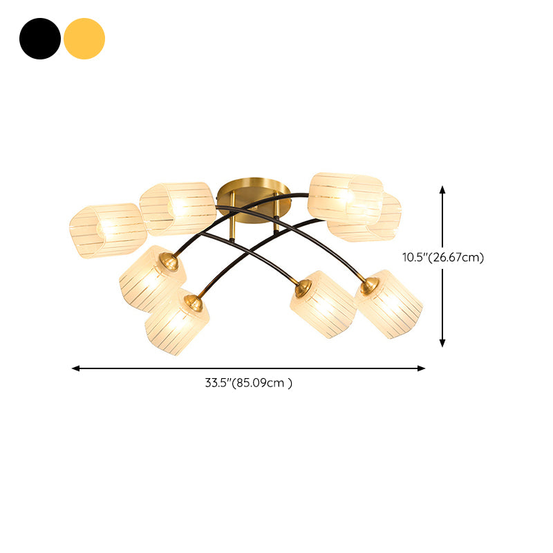 Metal Sputnik Shape Flush Mount Light Modern-Style Multi Lights Flush Ceiling Light