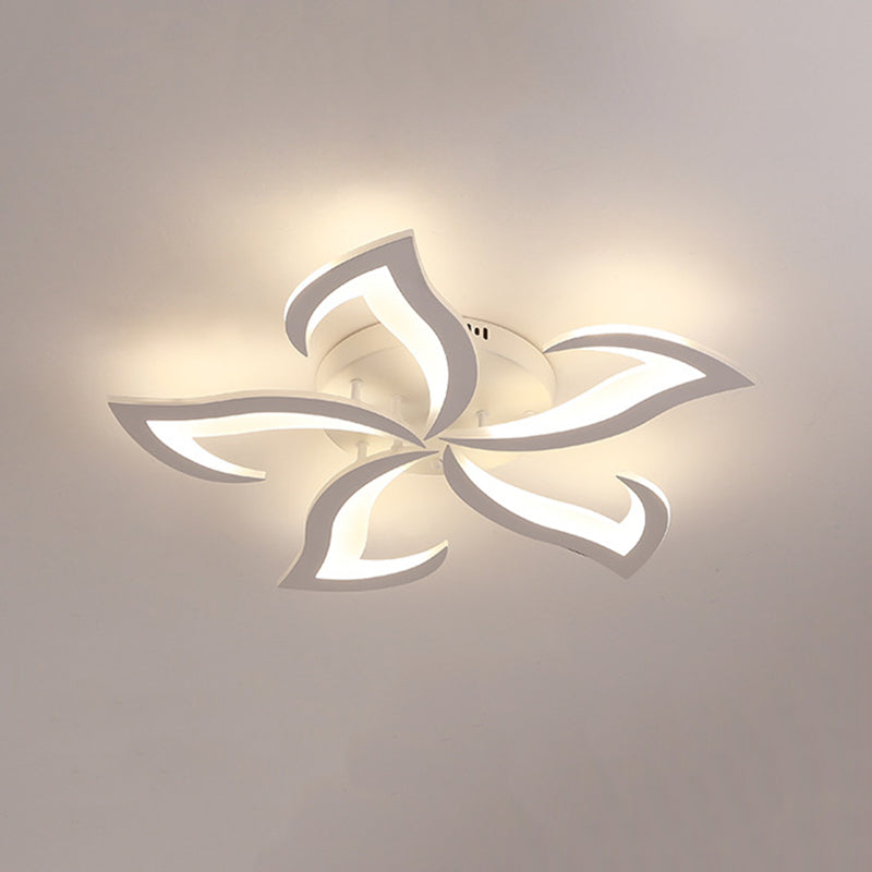 Modern Unique Shape Flush Mount Ceiling Fixture Flush Ceiling Lights for Dining Room