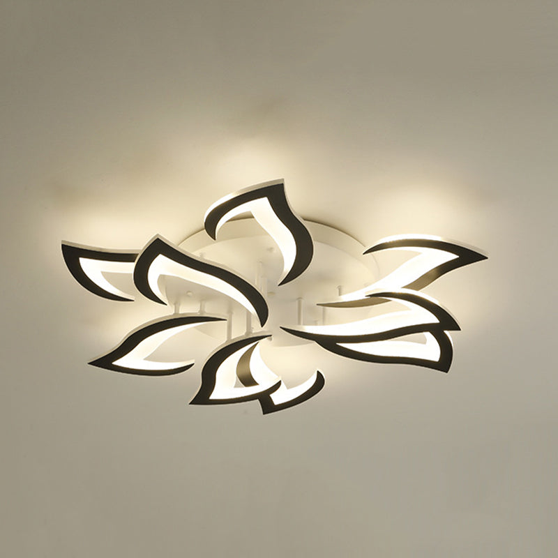 Modern Unique Shape Flush Mount Ceiling Fixture Flush Ceiling Lights for Dining Room