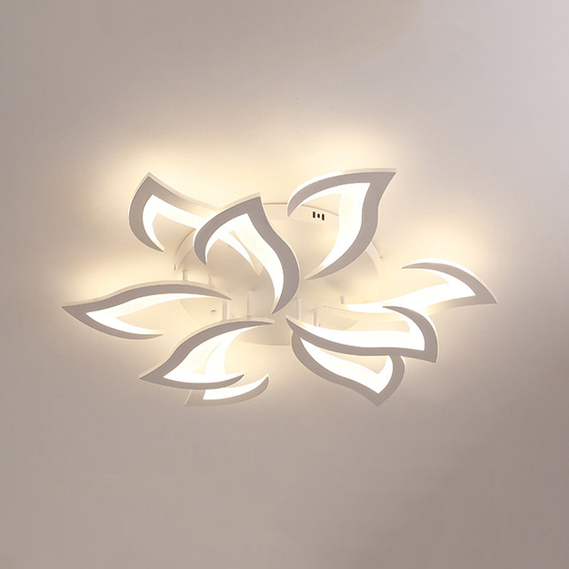 Modern Unique Shape Flush Mount Ceiling Fixture Flush Ceiling Lights for Dining Room