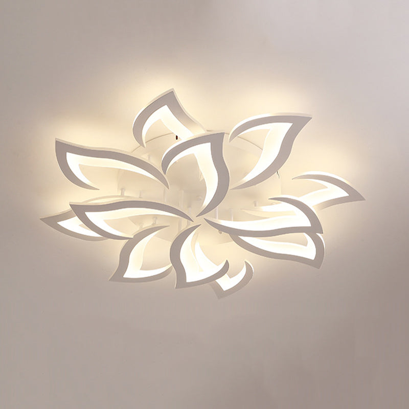 Modern Unique Shape Flush Mount Ceiling Fixture Flush Ceiling Lights for Dining Room