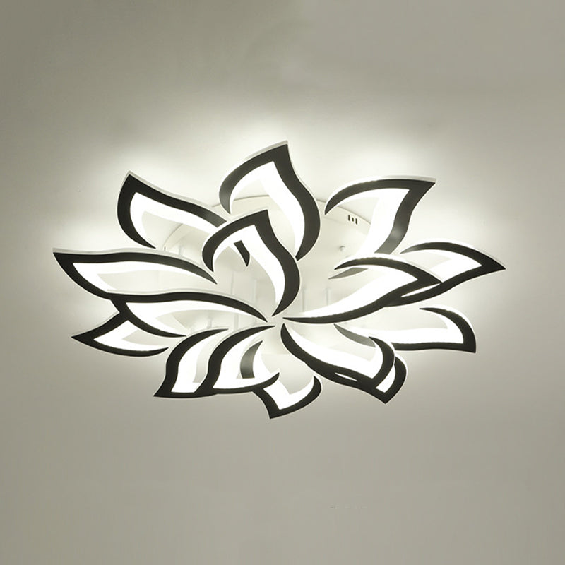 Modern Unique Shape Flush Mount Ceiling Fixture Flush Ceiling Lights for Dining Room
