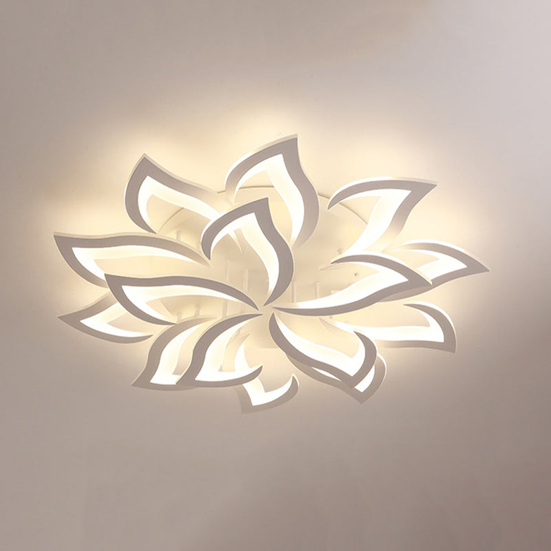Modern Unique Shape Flush Mount Ceiling Fixture Flush Ceiling Lights for Dining Room