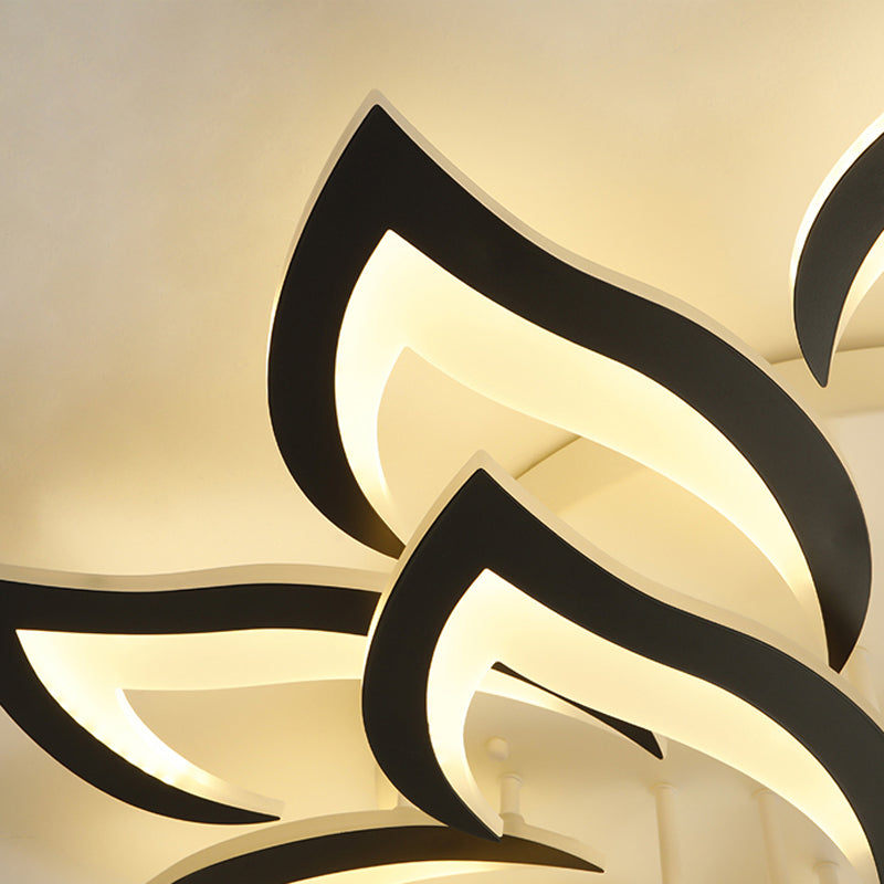 Modern Unique Shape Flush Mount Ceiling Fixture Flush Ceiling Lights for Dining Room