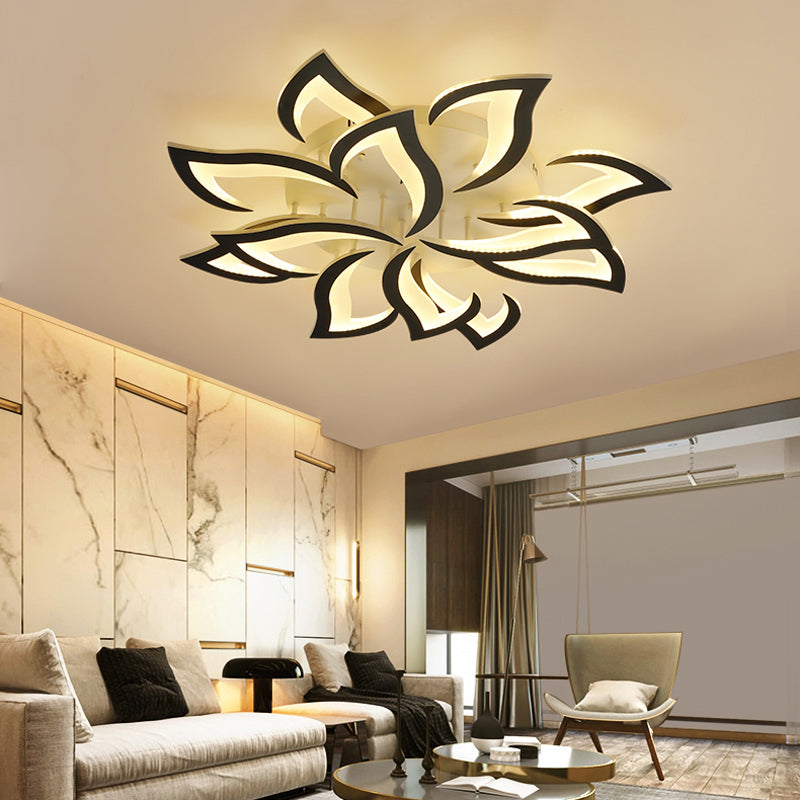 Modern Unique Shape Flush Mount Ceiling Fixture Flush Ceiling Lights for Dining Room