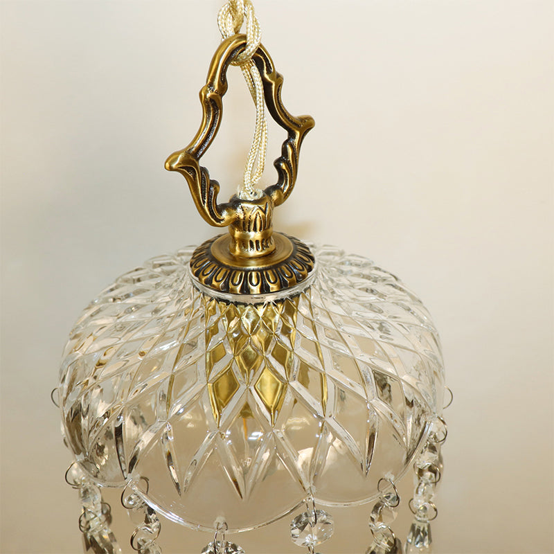 Modernism Golden Metal Wall Light Glass Shaded Lighting for Home