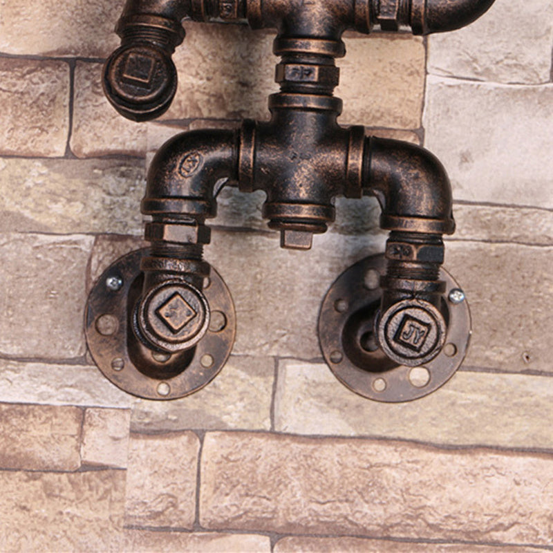 Industrial Unique Shape Wall Light Fixture Metal 1 Light Wall Mounted Lighting