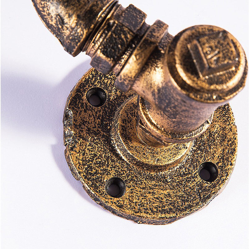 Industrial Unique Shape Wall Light Fixture Metal 1 Light Wall Mounted Lighting