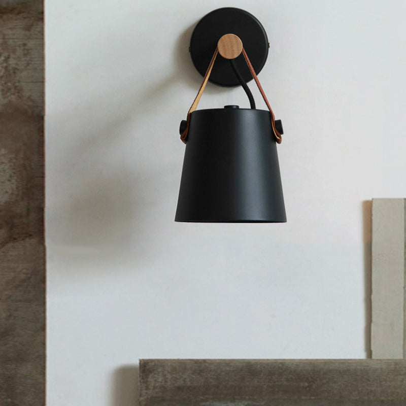 Contemporary Wooden Wall Light Simple Wall Light Sconce for Living Room