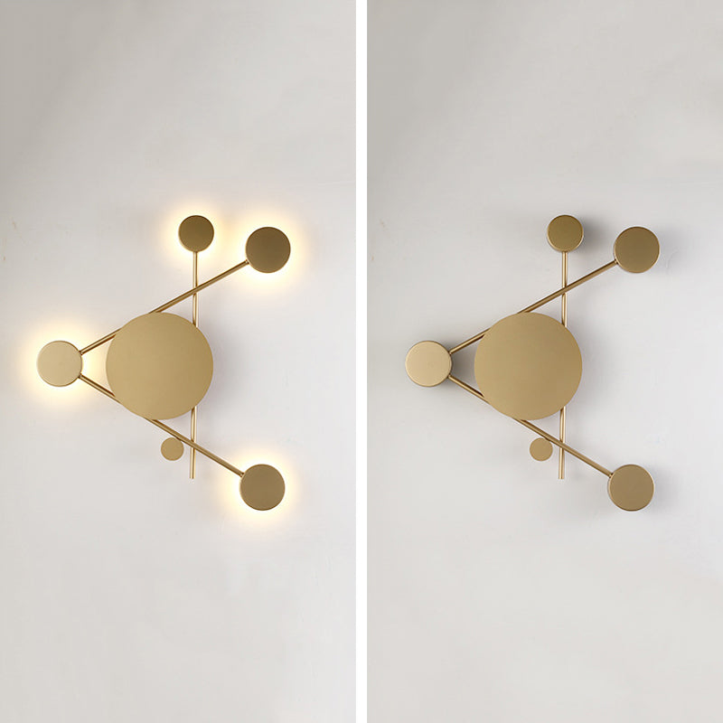 Unique Shape Wall Light Fixture Modern Wall Mounted Lighting for Living Room