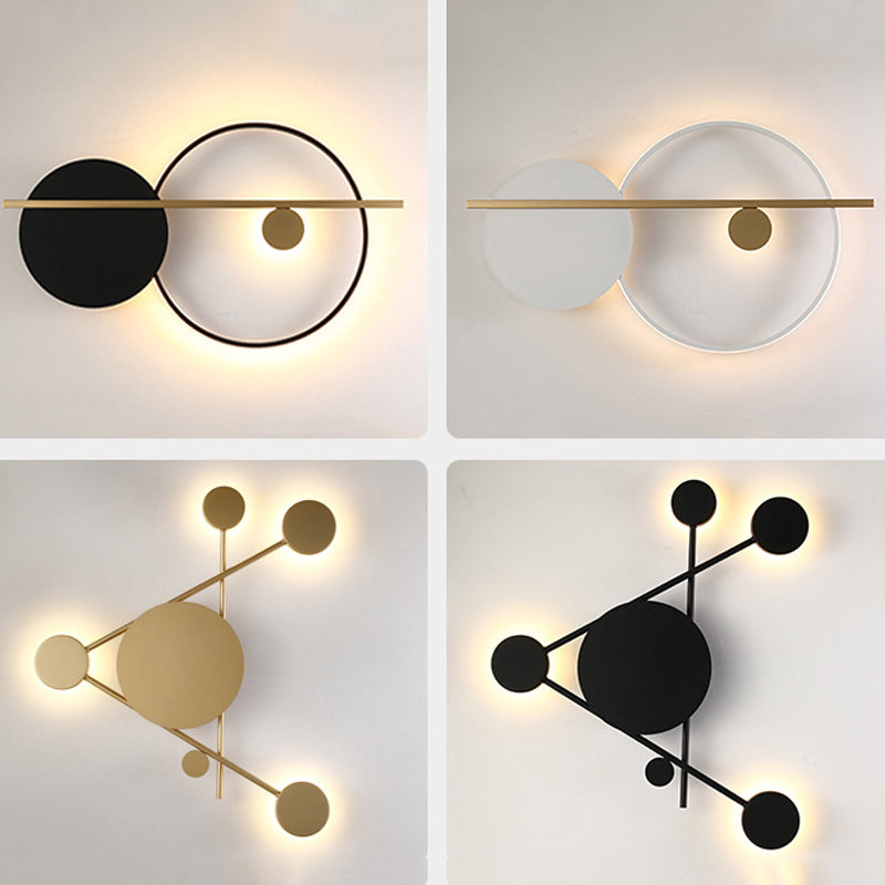 Unique Shape Wall Light Fixture Modern Wall Mounted Lighting for Living Room