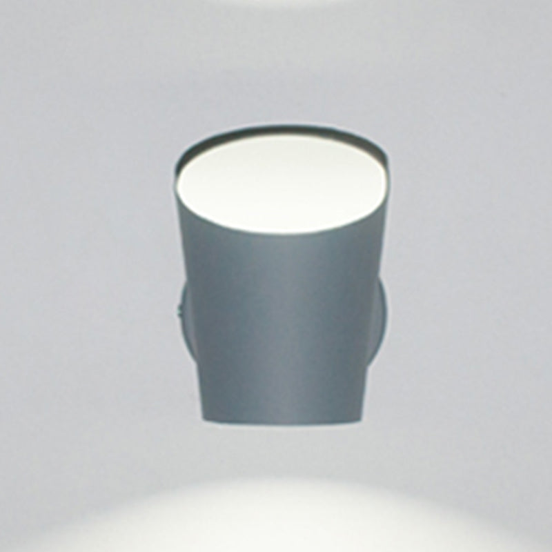 Modern Style Geometric Wall Sconce Metal 1 Light Sconces for Bedroom
