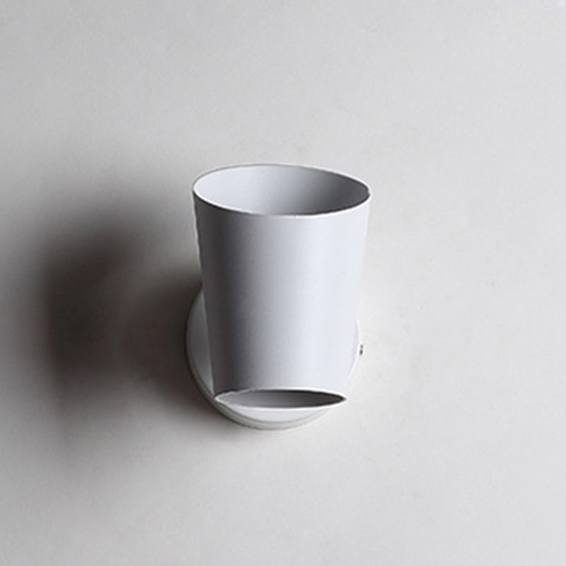 Modern Style Geometric Wall Sconce Metal 1 Light Sconces for Bedroom