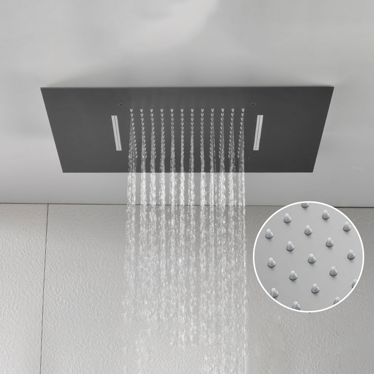 Modern Shower Trim Brass Body Jets Adjustable Shower Head Shower System
