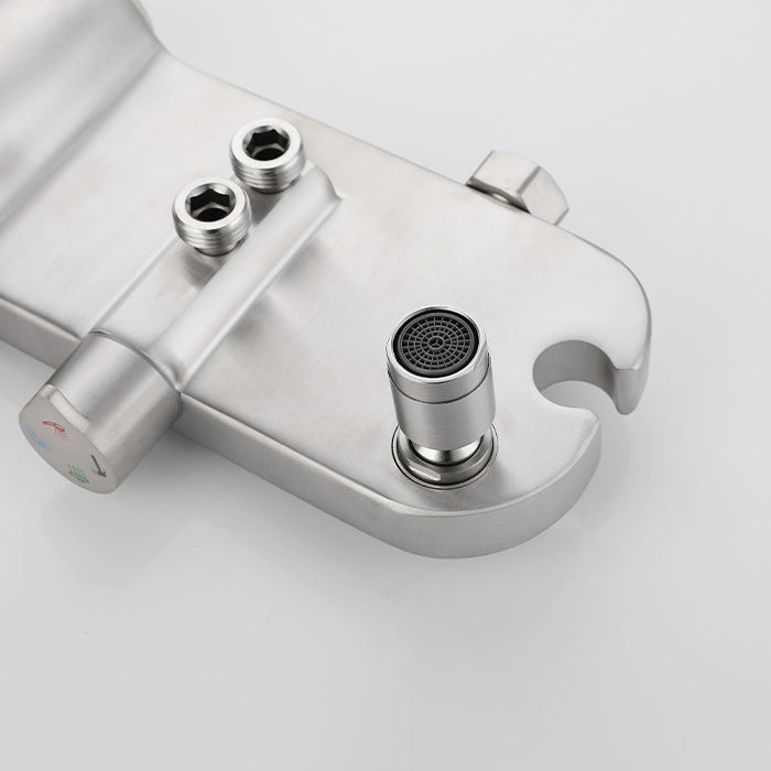 Modern Shower System Stainless Steel Adjustable Shower Head Shower Combo