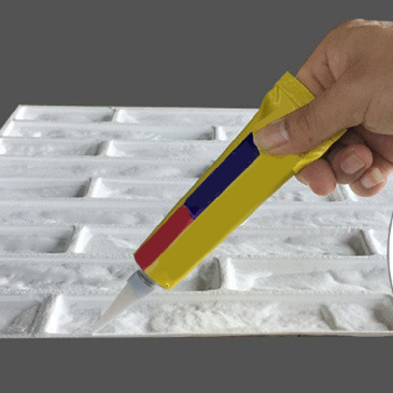 Square Interior Wall Paneling Peel and Stick Texture Effect Wall Paneling