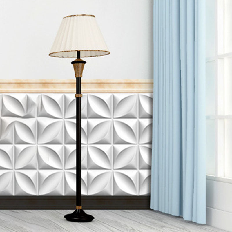 Square Interior Wall Paneling Peel and Stick Texture Effect Wall Paneling