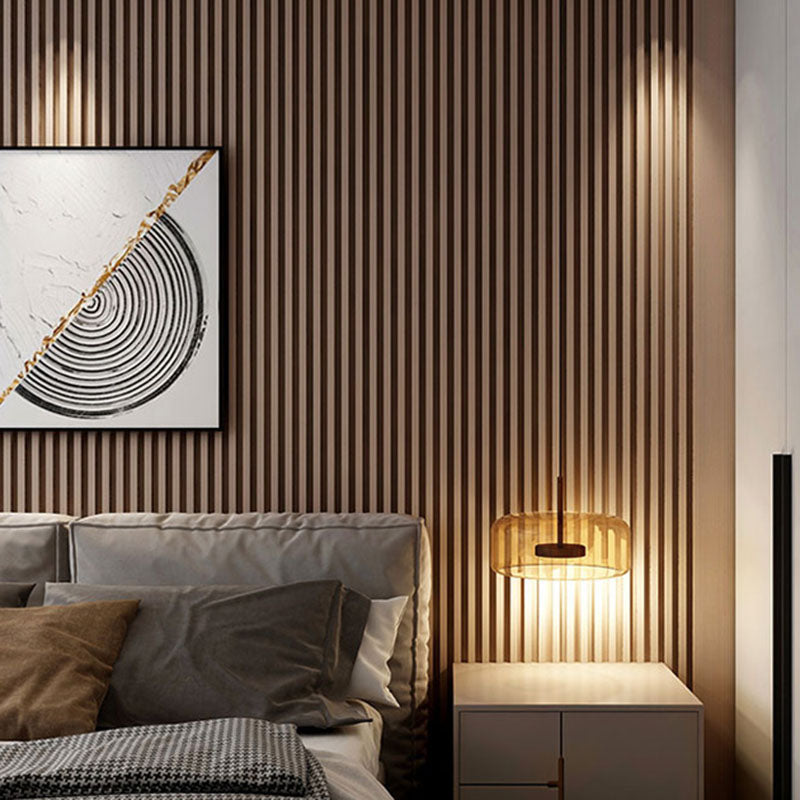 Wall Paneling Solid Wood Glue Down Waterproof Living Room Wall Panel