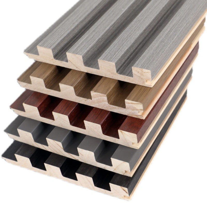 Wall Paneling Solid Wood Glue Down Waterproof Living Room Wall Panel