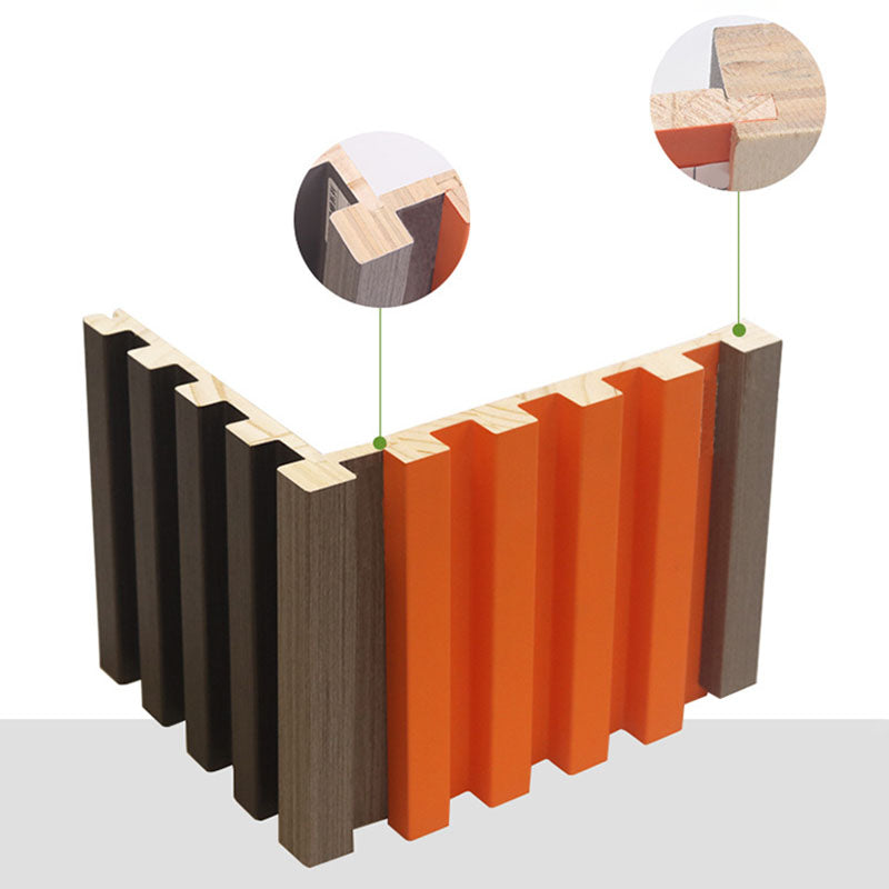 Wall Paneling Solid Wood Glue Down Waterproof Living Room Wall Panel