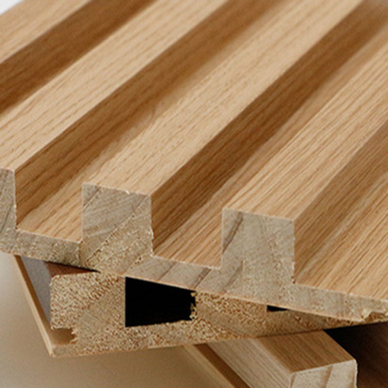 Wall Paneling Solid Wood Glue Down Waterproof Living Room Wall Panel