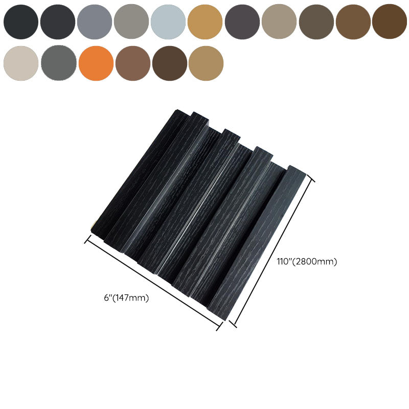 Wall Paneling Solid Wood Glue Down Waterproof Living Room Wall Panel