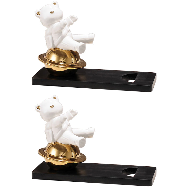 Metal Countertop Wine Glass Rack Modern Style Wine Bottle Holder