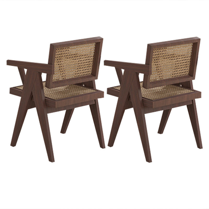 Rectangle Dining Set 1/4/5 Pcs Modern Solid Wood Dining Table and Chairs