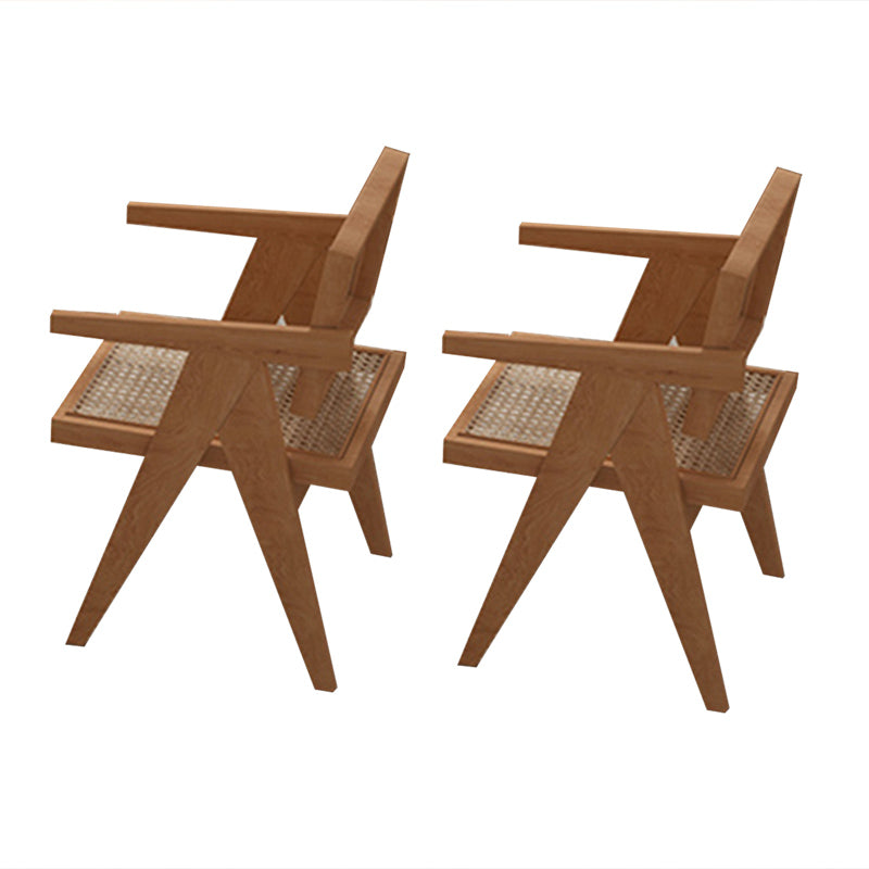 Rectangle Dining Set 1/4/5 Pcs Modern Solid Wood Dining Table and Chairs