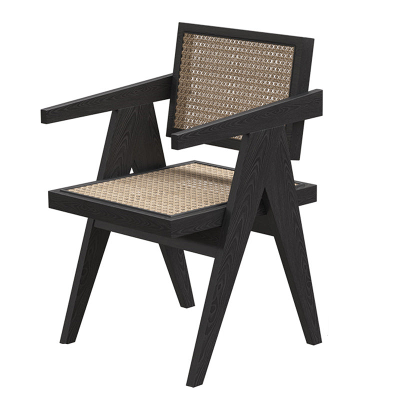 Rectangle Dining Set 1/4/5 Pcs Modern Solid Wood Dining Table and Chairs