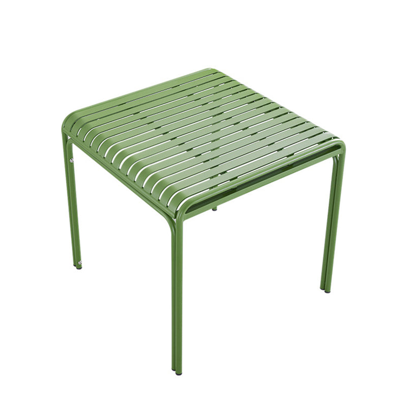 Modern Green Bistro Table Set 1/5/7 Pcs Metal Bistro Set for Small Places