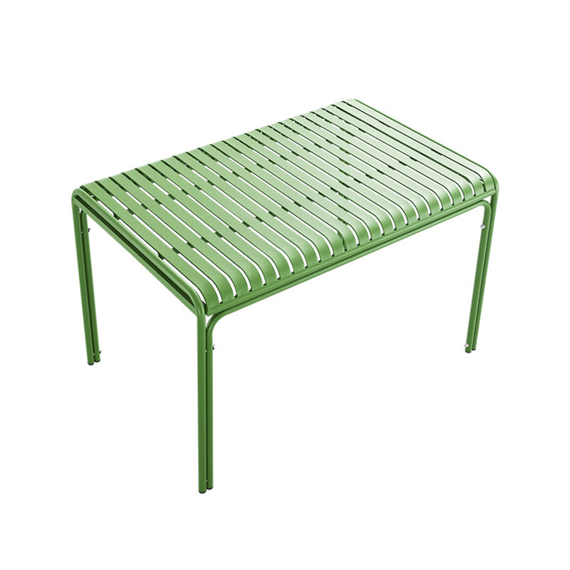 Modern Green Bistro Table Set 1/5/7 Pcs Metal Bistro Set for Small Places