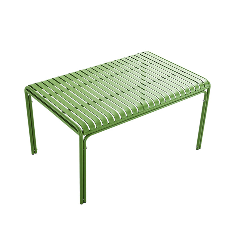 Modern Green Bistro Table Set 1/5/7 Pcs Metal Bistro Set for Small Places