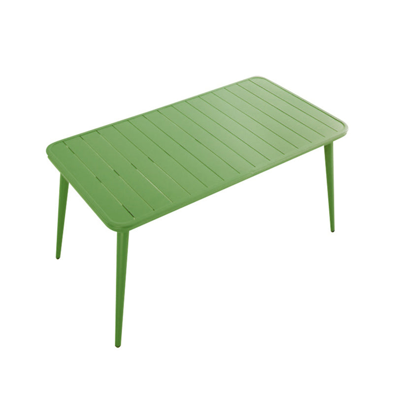 Modern Green Bistro Table Set 1/5/7 Pcs Metal Bistro Set for Small Places