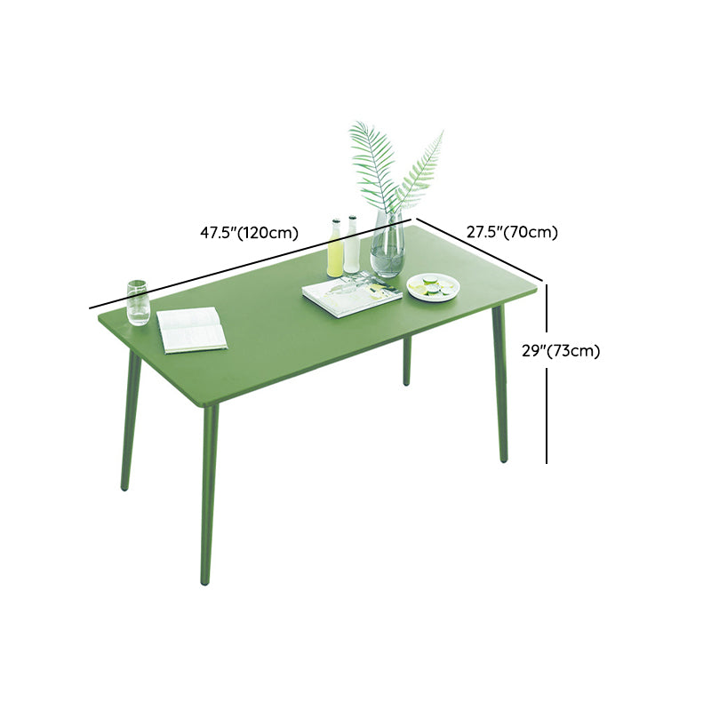 Modern Green Bistro Table Set 1/5/7 Pcs Metal Bistro Set for Small Places