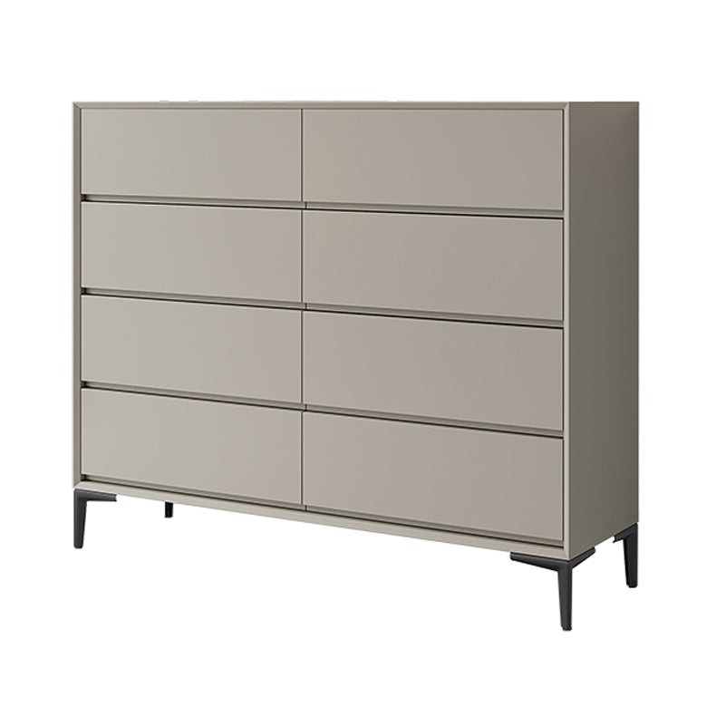 15.6-inch Width Contemporary Storage Chest Stone Dresser with 8 Drawers